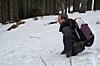 snieg po kolana...
